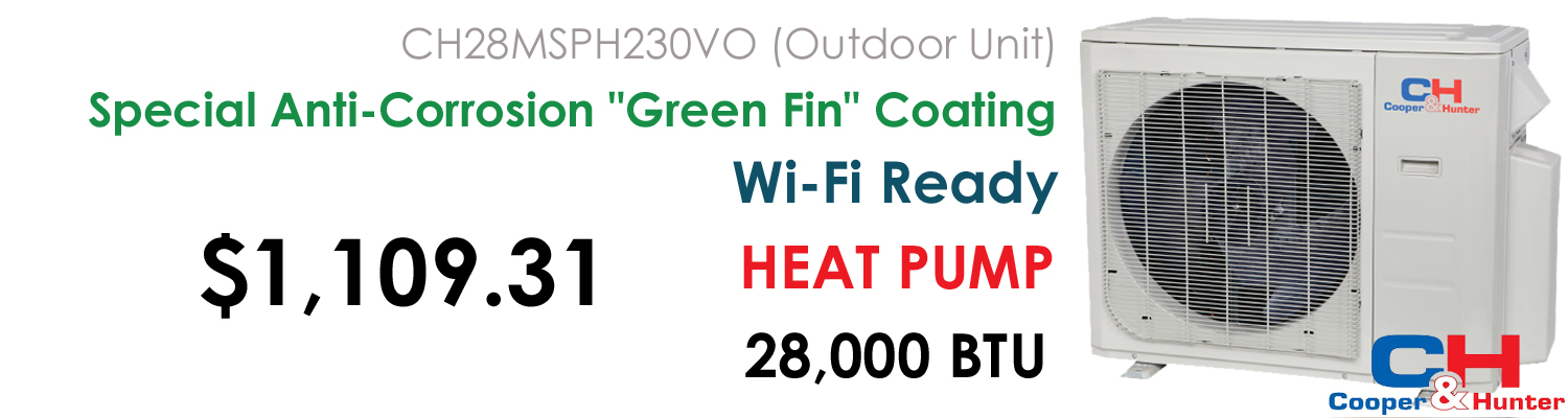 Outdoor 'Sophia' Multi-Zone Condenser with Specifications