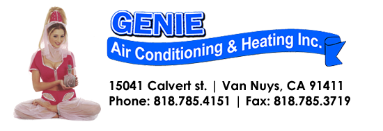 Genie Air Conditioning and Heating Logo